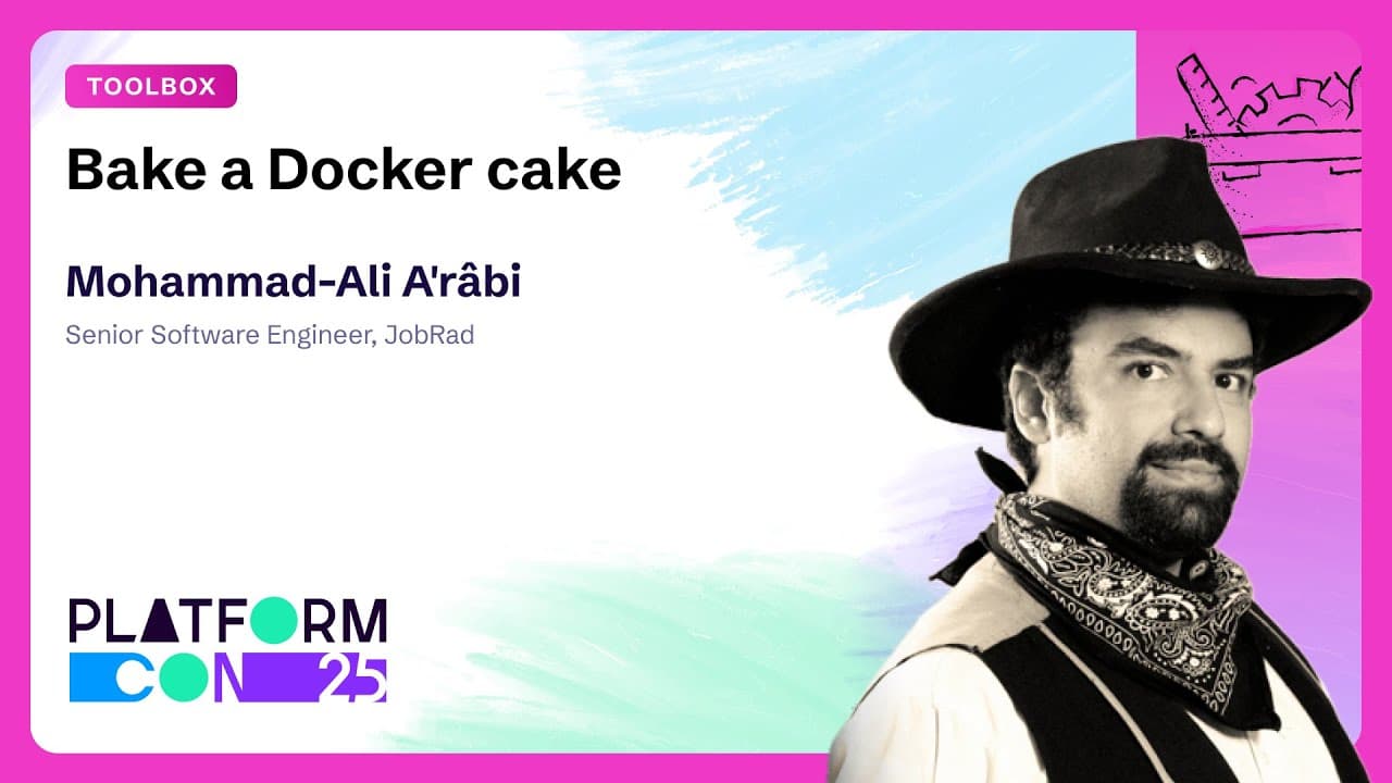 Bake a Docker Cake