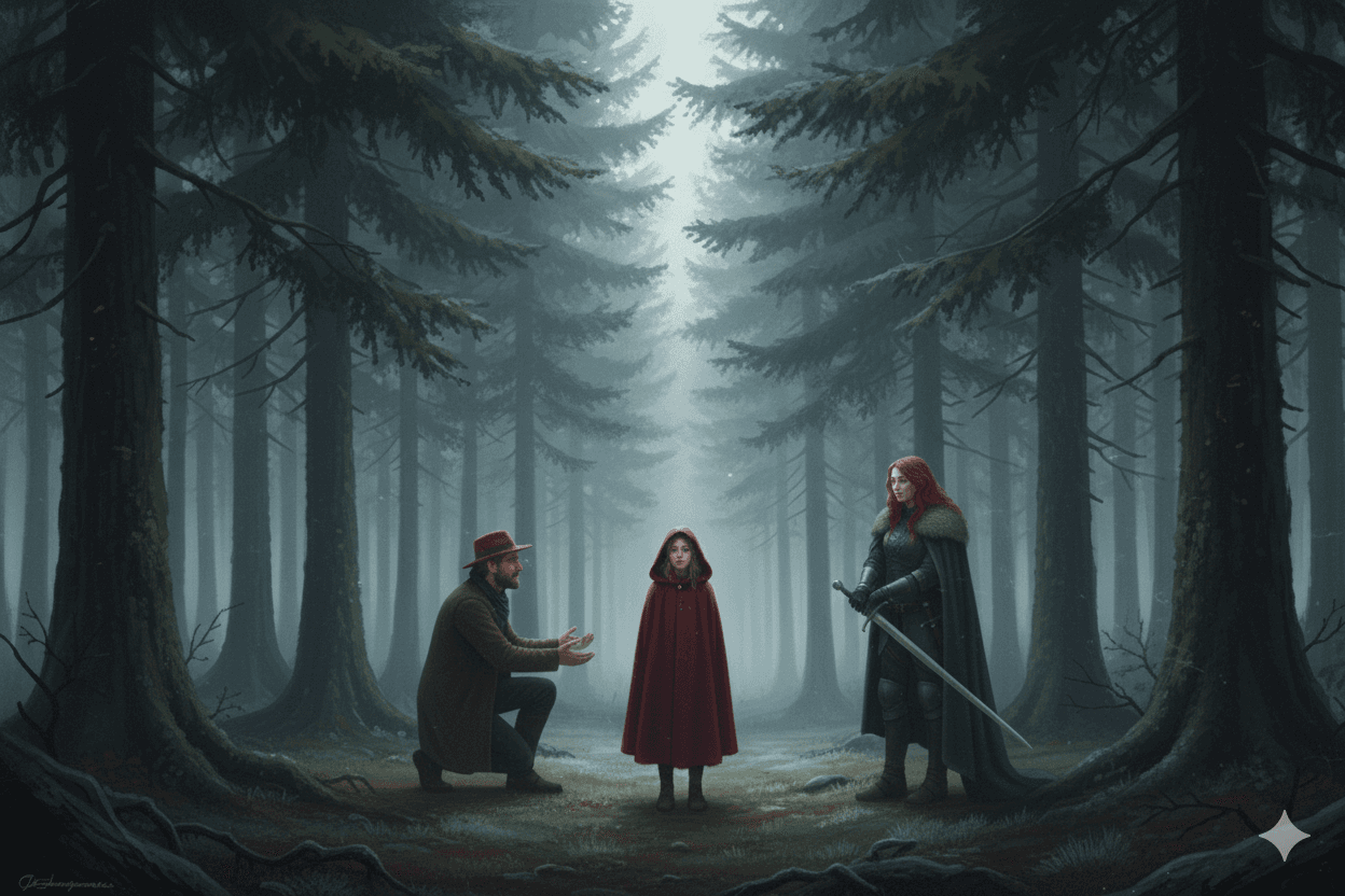 The Girl in the Red Cloak