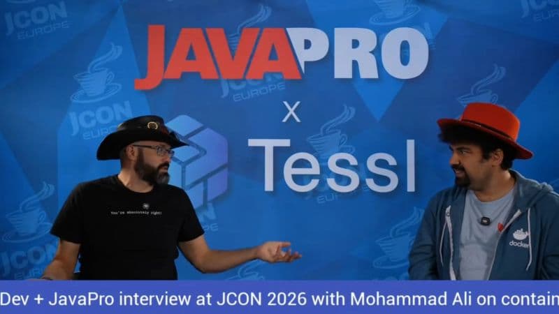 Joining an interview with Baruch Sadogursky at JCON Europe 2026.
