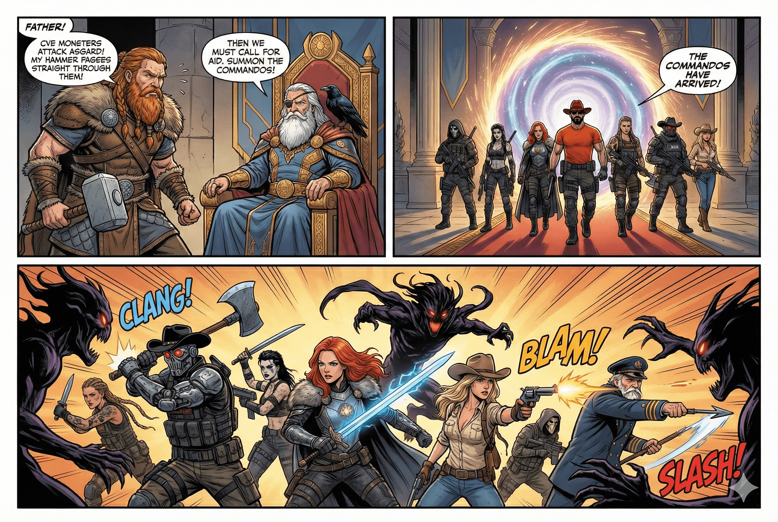 Prologue: The Attack on Asgard